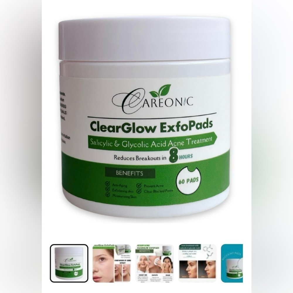 ClearGlow ExfoPads - Green